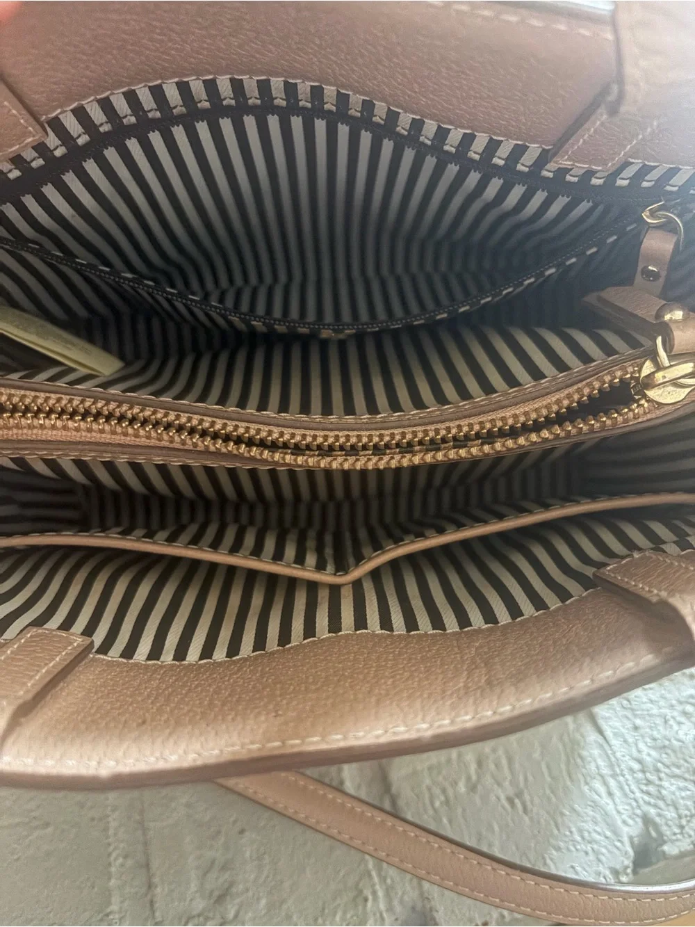 kate spade structured pebble
